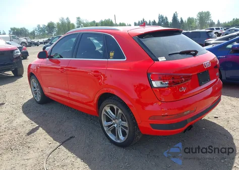 2016 Audi Q3 2.0T Premium Plus from USA, damaged, VIN WA1GFCFS3GR016524